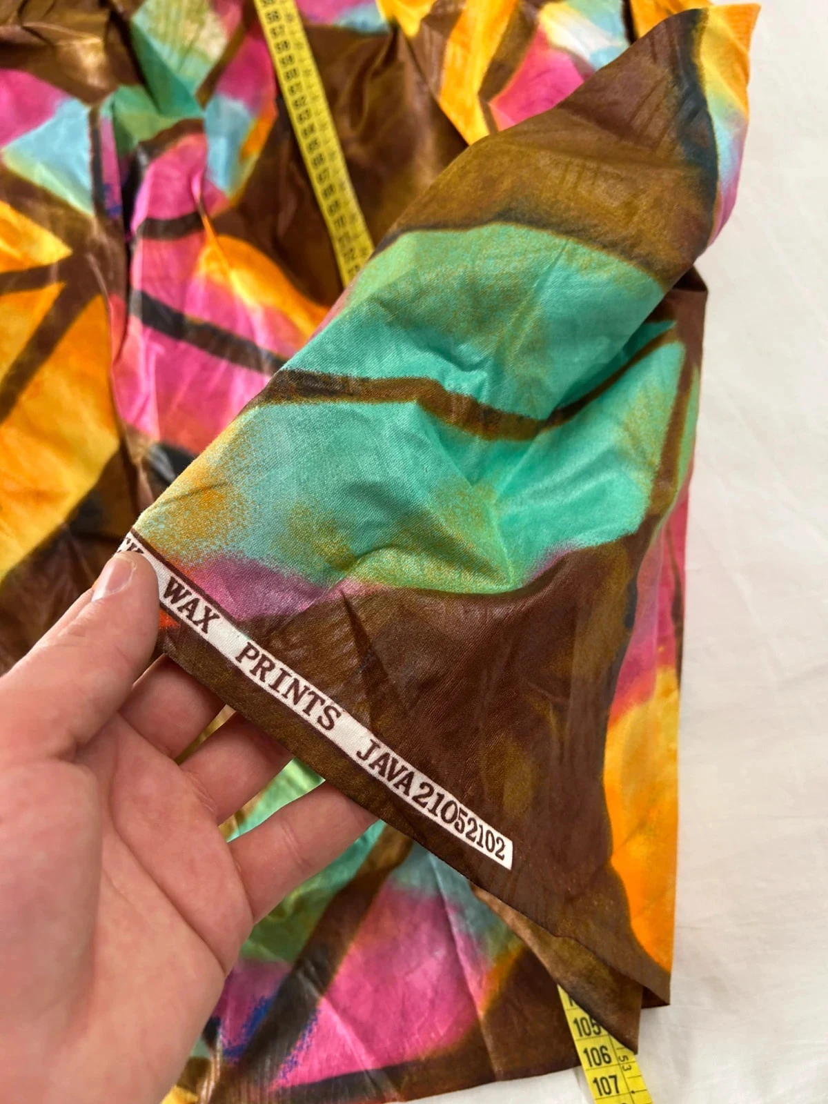 Handmade multicolored vintage patterned dress – photo 10